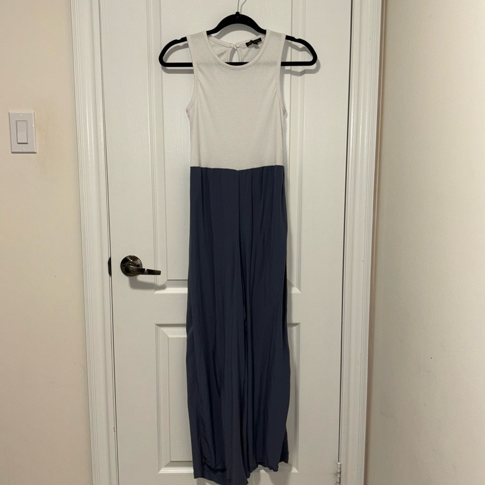 One piece jumpsuit romper wide leg